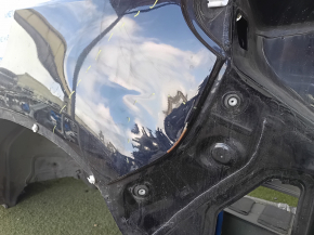 Quarter wing rear left VW Tiguan 09-18 on the body, black, dented, bumps
