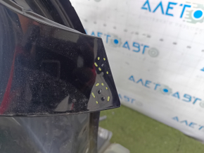 Quarter wing rear left VW Tiguan 09-18 on the body, black, dented, bumps