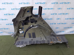 Quarter wing rear left VW Tiguan 09-18 on the body, black, dented, bumps