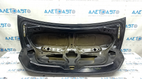 Toyota Camry V50 12-14 USA XLE trunk lid, black 218, under spoiler, scratches