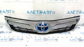 Radiator grill with badge Toyota Camry v50 12-14 usa LE XLE, sand, pokes
