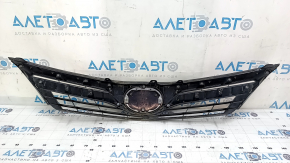 Radiator grill with badge Toyota Camry v50 12-14 usa LE XLE, sand, pokes