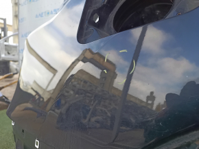 Quarter wing rear right Nissan Rogue 14-20 under BSM, on the body, black, rusty, bumps