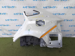 Quarter wing rear left Toyota Venza 21-24 white, on the body, dented