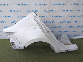 Quarter wing rear right Mazda 3 19-24 4d, white, on the body, bumpers