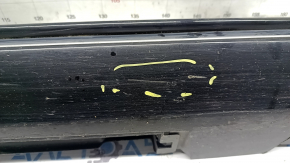Right side sill for Toyota Camry V50 12-14 USA LE XLE, with chrome, black 218, scuffs, scratches, sand