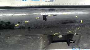 Right side sill for Toyota Camry V50 12-14 USA LE XLE, with chrome, black 218, scuffs, scratches, sand