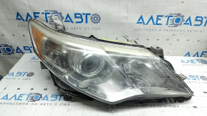 Toyota Camry v50 12-14 right front headlight, bare, USA XLE, polished