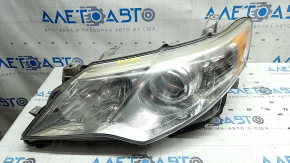 Left front headlight for Toyota Camry v50 12-14, bare, USA XLE, polished
