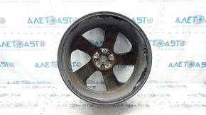 Wheel R20 x 8.5J ET45 Jaguar F-Pace X761 17-25 Blade style, chrome with dark gray, curb 