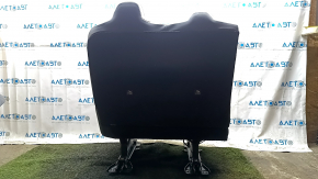 Rear seats, row 2, left, Tesla Model X 16-21, beige leather with black belts, with airbag, electric, heated, dents