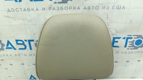 Passenger seat headrest for Toyota Camry V50 12-14 USA, beige leather, ready to clean