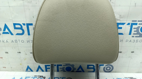 Passenger seat headrest for Toyota Camry V50 12-14 USA, beige leather, ready to clean
