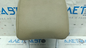 Passenger seat headrest for Toyota Camry V50 12-14 USA, beige leather, ready to clean