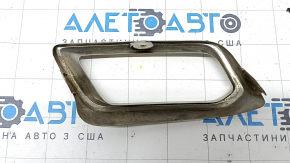 Left exhaust tip for Honda CRV 23-25 HEV, chrome, scratches