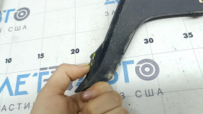 Honda CRV 23-24 HEV rear bumper lip trim, gray structure, cracks in the fasteners