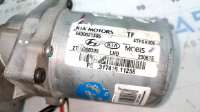Kia Optima 11-15 steering column with power steering, broken connector