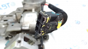 Kia Optima 11-15 steering column with power steering, broken connector
