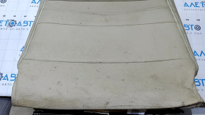 Subaru Outback 15-17 passenger seat back upholstery, beige leather, heated, dry-cleanable
