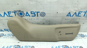 Left side passenger seat trim for Toyota Camry v50 12-14 beige, broken mount, needs cleaning