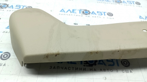 Left side passenger seat trim for Toyota Camry v50 12-14 beige, broken mount, needs cleaning