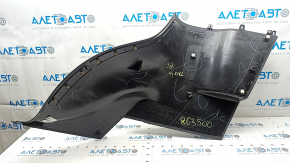Tesla Model X 16-21 Type 2 Lower Left Rear Pillar Trim, Black Leather