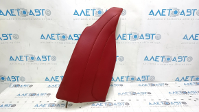 Right rear seat side panel for Alfa Romeo Giulia 17-20, red leather, dented