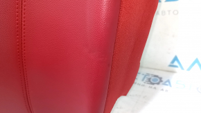 Right rear seat side panel for Alfa Romeo Giulia 17-20, red leather, dented