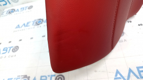 Right rear seat side panel for Alfa Romeo Giulia 17-20, red leather, dented