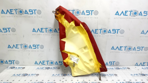 Right rear seat side panel for Alfa Romeo Giulia 17-20, red leather, dented