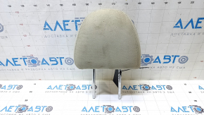Nissan Versa Note 13-16 passenger seat headrest, fabric, gray, dry-cleanable
