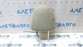 Nissan Versa Note 13-16 passenger seat headrest, fabric, gray, dry-cleanable