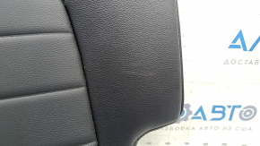 Rear seat, 2nd row left, Toyota Highlander 20-22, black leather, 8 seats, XLE, hybrid, water contact, rust