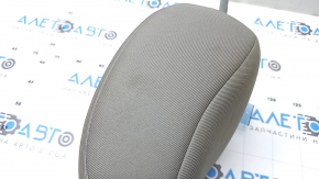 Driver's seat headrest for Honda HR-V 16-18, fabric, gray, dry-cleanable