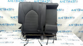 Rear seat row 2 right Toyota Highlander 20-22 black leather for 8 seats, XLE, hybrid