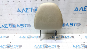 Nissan Rogue 14-16 passenger seat headrest, beige leather, dry-cleanable