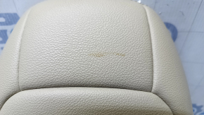 Nissan Rogue 14-16 passenger seat headrest, beige leather, dry-cleanable