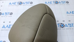Nissan Rogue 14-16 passenger seat headrest, beige leather, dry-cleanable