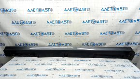 Left side sill for Mazda 3 19-24 with mudguard, Mexico built, graphite, scratches