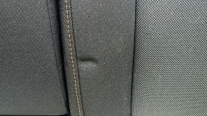 Rear seat backrest, 2nd row, left, Honda CRV 23-25, without airbag, black fabric with orange stitching, Sport, dented