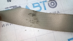 Rear right seat belt for Toyota Camry v50 12-14 USA, beige, dry cleanable