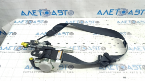 Driver's seat belt with tensioner Honda CRV 23- HEV black