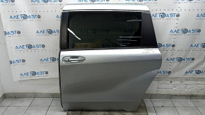 Rear left door assembly Toyota Sienna 21-24 graphite 1H1, keyless, cracked trim [TOYOTA]