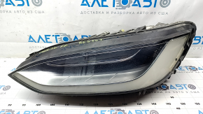 Tesla Model X 16-21 UP-LEVEL left front headlight, sand, broken guide