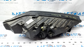 Tesla Model X 16-21 UP-LEVEL left front headlight, sand, broken guide