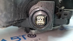 Tesla Model X 16-21 UP-LEVEL left front headlight, sand, broken guide