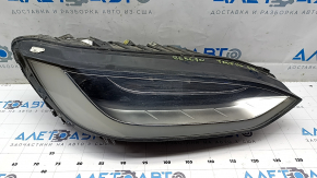 Tesla Model X 16-21 UP-LEVEL right front headlight, sand, broken guide