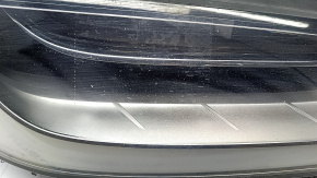 Tesla Model X 16-21 UP-LEVEL right front headlight, sand, broken guide