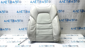 Mazda CX-5 17-23 passenger seat back upholstery, grand touring leather, heated, perforated, wrinkled