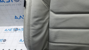 Mazda CX-5 17-23 passenger seat back upholstery, grand touring leather, heated, perforated, wrinkled